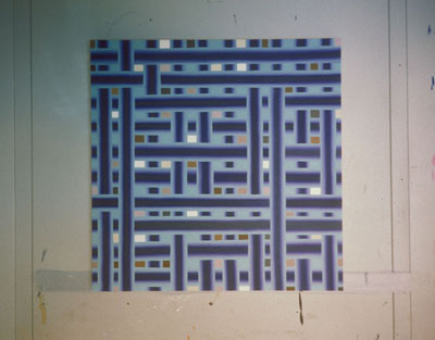 Protosystem (blau-grau), 1997